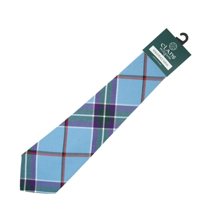 Clan Tartan Tie - Traditional Scottish Plaid Designs - Heritage Of Scotland - World Peace Tartan