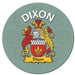 Clan/Family Name Round Cork Coaster Dixon - Heritage Of Scotland - DIXON