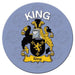 Clan/Family Name Round Cork Coaster King E - Heritage Of Scotland - KING E