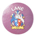 Clan/Family Name Round Cork Coaster Lane - Heritage Of Scotland - LANE