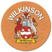 Clan/Family Name Round Cork Coaster Wilkinson - Heritage Of Scotland - WILKINSON