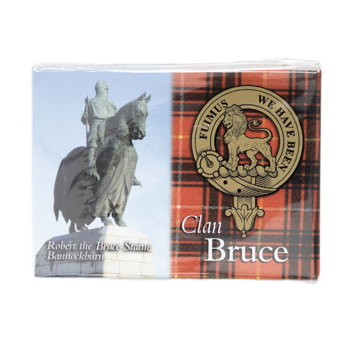 Clan/Family Scenic Magnet Bruce - Heritage Of Scotland - BRUCE