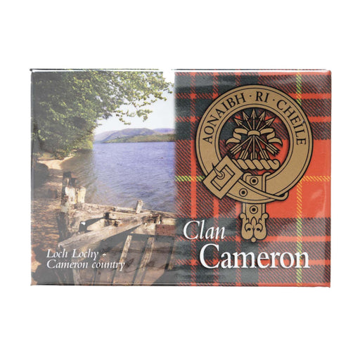Clan/Family Scenic Magnet Cameron - Heritage Of Scotland - CAMERON