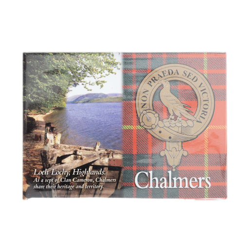 Clan/Family Scenic Magnet Chalmers - Heritage Of Scotland - CHALMERS