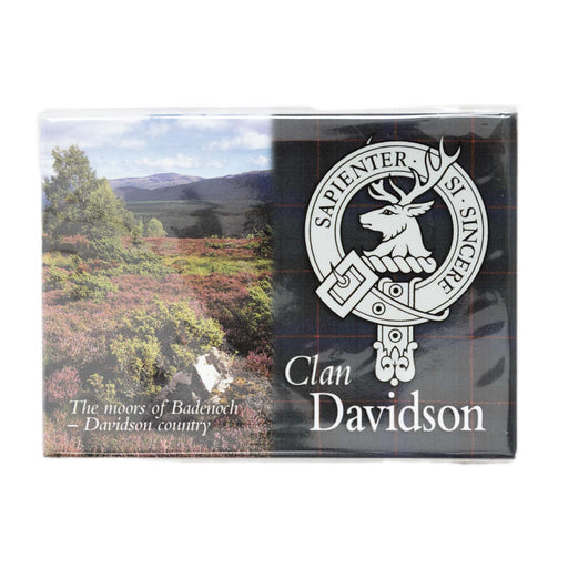 Clan/Family Scenic Magnet Davidson - Heritage Of Scotland - DAVIDSON