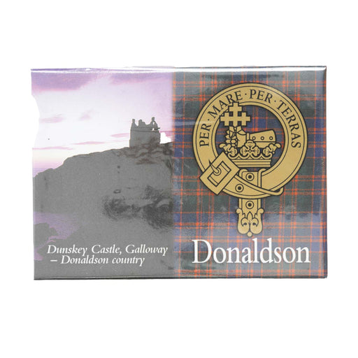 Clan/Family Scenic Magnet Donaldson - Heritage Of Scotland - DONALDSON