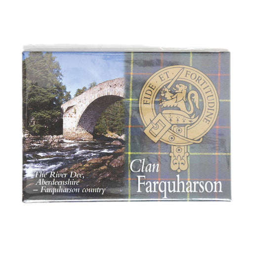 Clan/Family Scenic Magnet Farquharson - Heritage Of Scotland - FARQUHARSON
