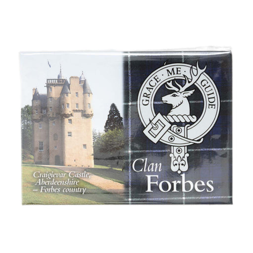 Clan/Family Scenic Magnet Forbes - Heritage Of Scotland - FORBES