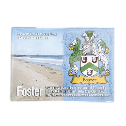 Clan/Family Scenic Magnet Foster - Heritage Of Scotland - FOSTER