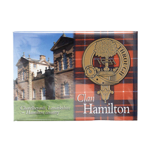 Clan/Family Scenic Magnet Hamilton - Heritage Of Scotland - HAMILTON