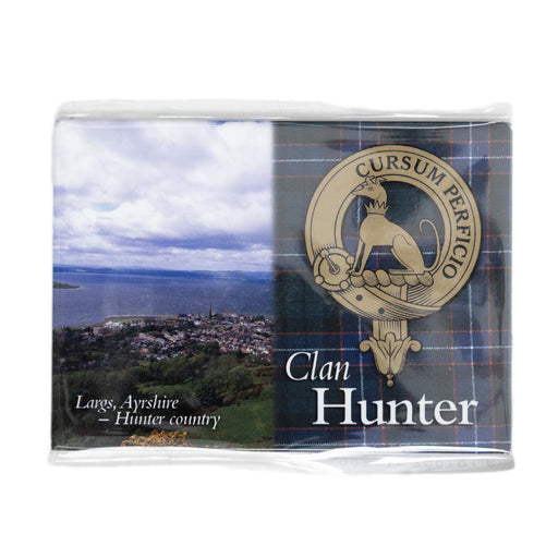 Clan/Family Scenic Magnet Hunter - Heritage Of Scotland - HUNTER