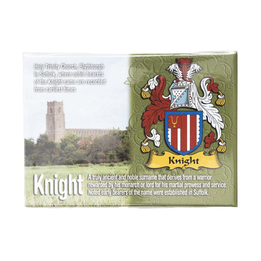 Clan/Family Scenic Magnet Knight - Heritage Of Scotland - KNIGHT
