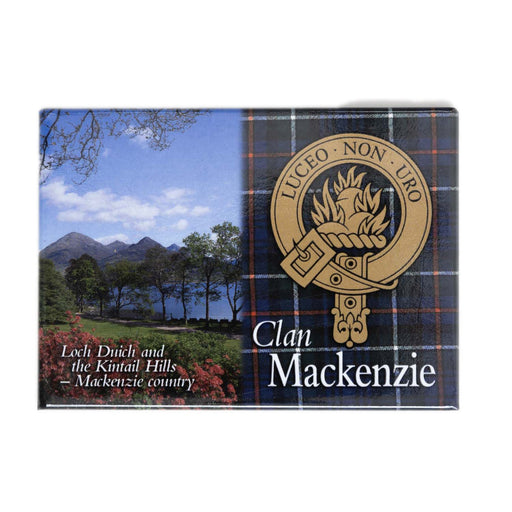 Clan/Family Scenic Magnet Mackenzie - Heritage Of Scotland - MACKENZIE