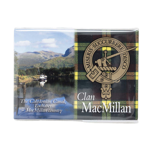 Clan/Family Scenic Magnet Macmillan - Heritage Of Scotland - MACMILLAN