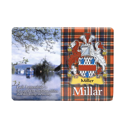 Clan/Family Scenic Magnet Miller S - Heritage Of Scotland - MILLER S