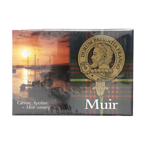 Clan/Family Scenic Magnet Muir - Heritage Of Scotland - MUIR