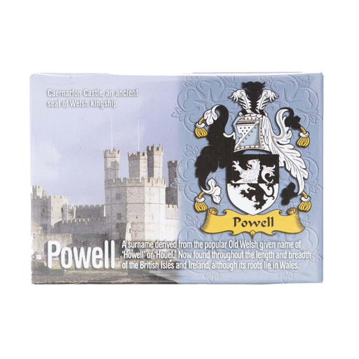 Clan/Family Scenic Magnet Powell - Heritage Of Scotland - POWELL