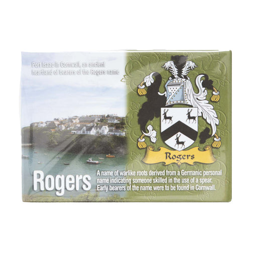 Clan/Family Scenic Magnet Rogers - Heritage Of Scotland - ROGERS