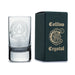 Collins Crystal Clan Shot Glass Johnstone - Heritage Of Scotland - JOHNSTONE