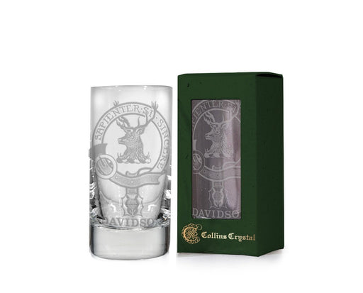 Collins Crystal Clan Shot Glass Nessie - Heritage Of Scotland - NESSIE