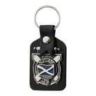 Colquhoun Clan Badge, Kilt Pin, Lapel Pin, Cufflinks, Keyring/Key Fob & Gift Set — Fine Pewter by Art Pewter — Made in Scotland (Shiny Finish) - Heritage Of Scotland - Keyring / Key Fob