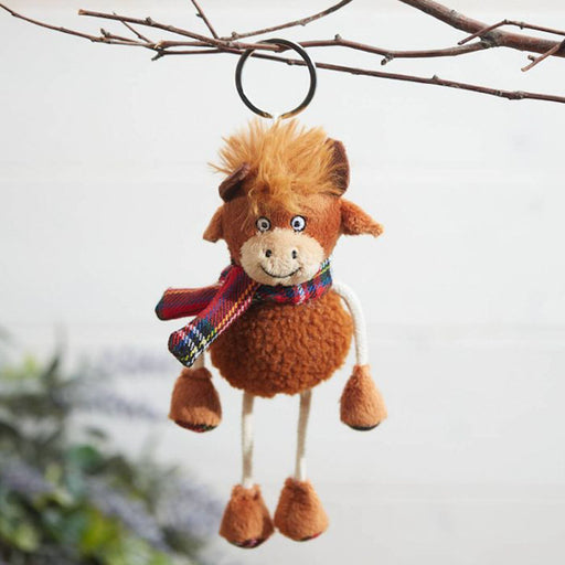 Coo Pom Pom Medium Standing - Heritage Of Scotland - NA