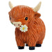 COOlectibles Highland Coo Figurines – Fun Scottish Cow Characters - Heritage Of Scotland - Coo with Flower