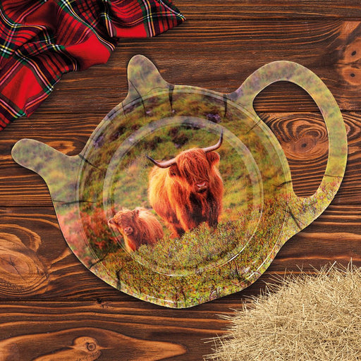 Cow & Calf Tea Bag Tidy - Heritage Of Scotland - N/A