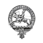 Craig Clan Badge, Kilt Pin, Lapel Pin, Cufflinks, Keyring/Key Fob & Gift Set — Fine Pewter by Art Pewter — Made in Scotland (Shiny Finish) - Heritage Of Scotland - Badge