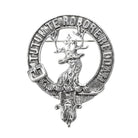 Crawford Clan Badge, Kilt Pin, Lapel Pin, Cufflinks, Keyring/Key Fob & Gift Set — Fine Pewter by Art Pewter — Made in Scotland (Shiny Finish) - Heritage Of Scotland - Badge