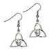 Crinan Knot Earrings Crystal - Heritage Of Scotland - CRYSTAL