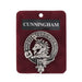 Cunningham Clan Badge, Kilt Pin, Lapel Pin, Cufflinks, Keyring/Key Fob & Gift Set — Fine Pewter by Art Pewter — Made in Scotland (Shiny Finish) - Heritage Of Scotland - Badge