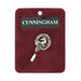 Cunningham Clan Badge, Kilt Pin, Lapel Pin, Cufflinks, Keyring/Key Fob & Gift Set — Fine Pewter by Art Pewter — Made in Scotland (Shiny Finish) - Heritage Of Scotland - Lapel Pin