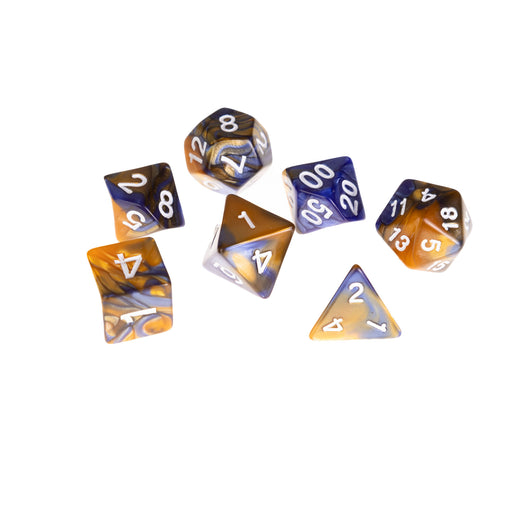 Dice Elemental - Gold And Dark Blue, Cla - Heritage Of Scotland - NA