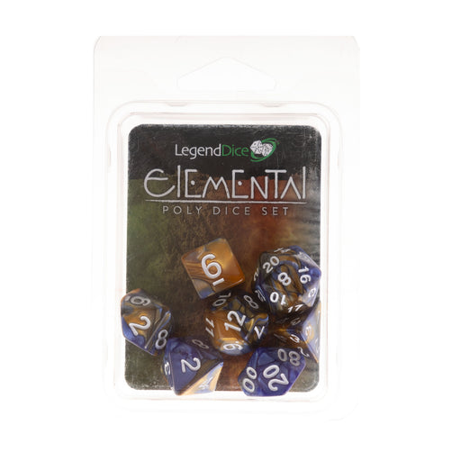 Dice Elemental - Gold And Dark Blue, Cla - Heritage Of Scotland - NA