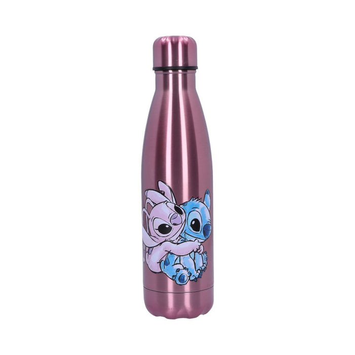 Disney Stitch & Angel Water Bottle 500Ml - Heritage Of Scotland - NA