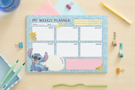 Disney Stitch Tropical Weekly Planner - Heritage Of Scotland - N/A