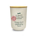 Dog Treat Jar Blank Cream - Heritage Of Scotland - BLANK CREAM