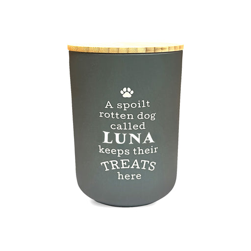 Dog Treat Jar Luna - Heritage Of Scotland - LUNA