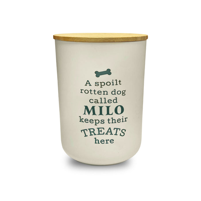 Dog Treat Jar Milo - Heritage Of Scotland - MILO