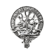 Douglas Clan Badge, Kilt Pin, Lapel Pin, Cufflinks, Keyring/Key Fob & Gift Set — Fine Pewter by Art Pewter — Made in Scotland (Shiny Finish) - Heritage Of Scotland - Badge