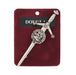 Douglas Clan Badge, Kilt Pin, Lapel Pin, Cufflinks, Keyring/Key Fob & Gift Set — Fine Pewter by Art Pewter — Made in Scotland (Shiny Finish) - Heritage Of Scotland - Kilt Pin