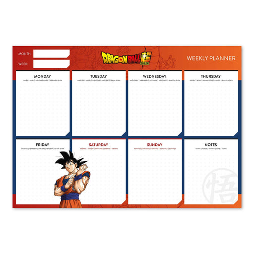 Dragon Ball Weekly Planner - Heritage Of Scotland - N/A