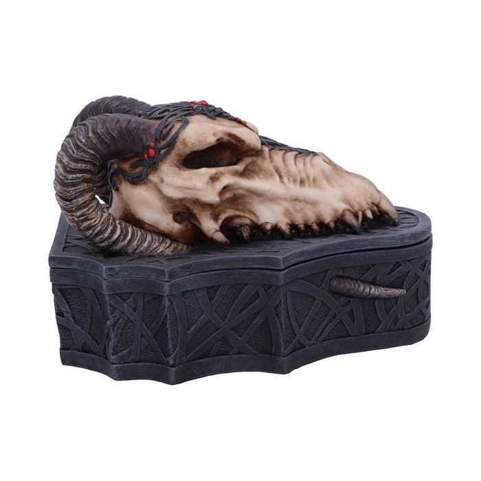 Dragon Skull Box (Monte Moore) 17.7Cm - Heritage Of Scotland - NA