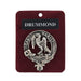 Drummond Clan Badge, Kilt Pin, Lapel Pin, Cufflinks, Keyring/Key Fob & Gift Set — Fine Pewter by Art Pewter — Made in Scotland (Shiny Finish) - Heritage Of Scotland - Badge