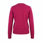 Dunedin Cashmere Woman's 100% Cashmere C Neck Cardigann - Fuchsia - Heritage Of Scotland - XS