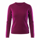 Dunedin Cashmere Women’s 100% Cashmere C - Neck Jumper – Eminence - Heritage Of Scotland - XS