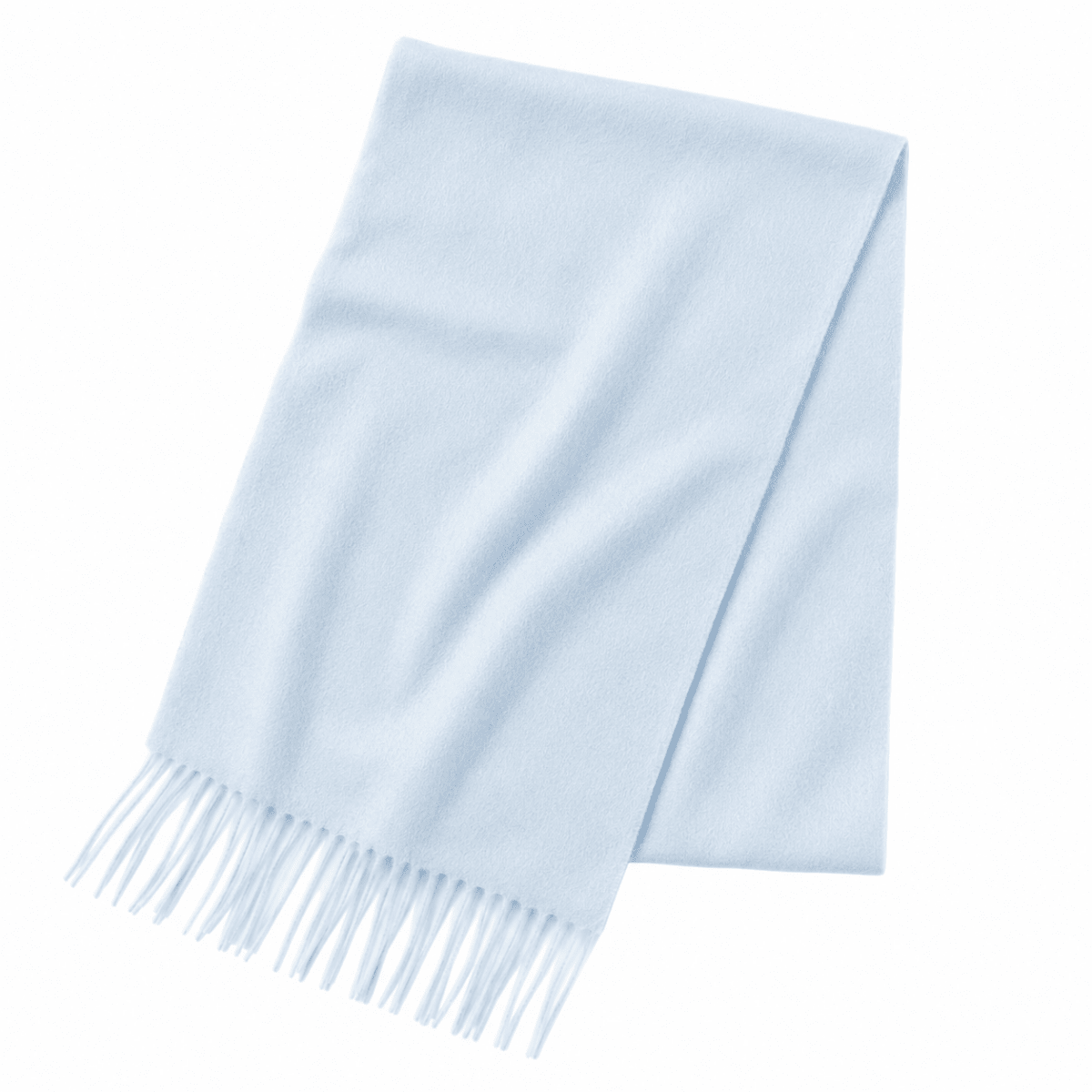 Edinburgh 100% Cashmere Scarf - Soft Warm Luxury Scarf - Baby Blue - Heritage Of Scotland -