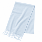 Edinburgh 100% Cashmere Scarf - Soft Warm Luxury Scarf - Baby Blue - Heritage Of Scotland -