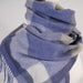 Edinburgh 100% Cashmere Wide Scarf - Heritage Of Scotland - MIDDLETON BLUE